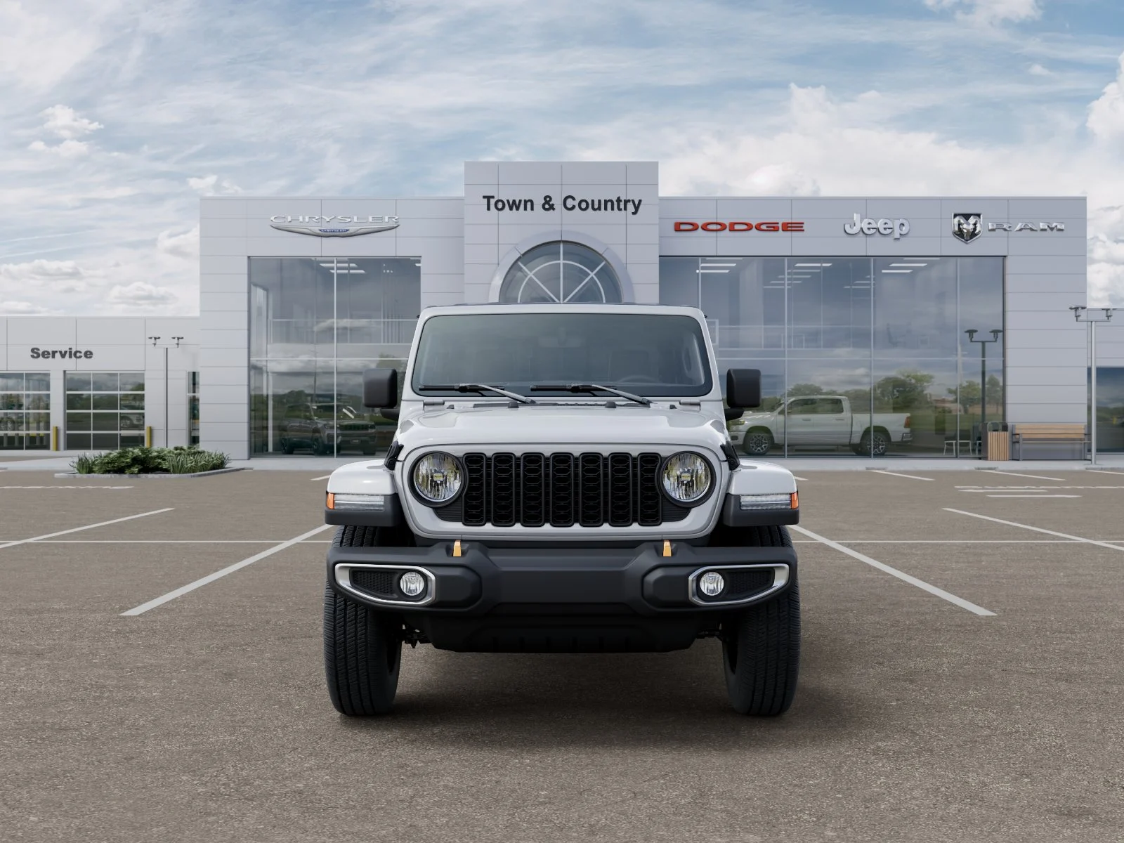New 2026 Bright White Clear-Coat Exterior Paint Jeep 85th Anniversary Edition image 32