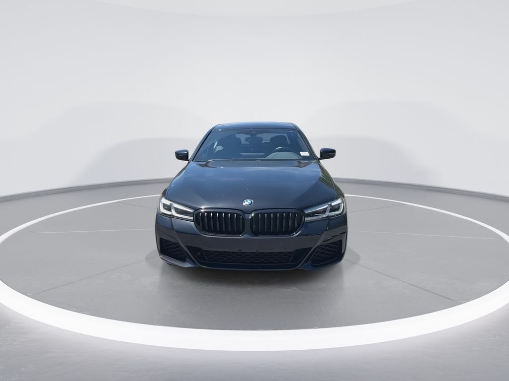 Certified Used 2023 Black Sapphire Metallic BMW M550i xDrive image 3