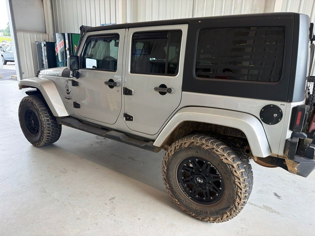 Used 2012 Bright Silver Metallic Clearcoat Jeep Sahara image 5