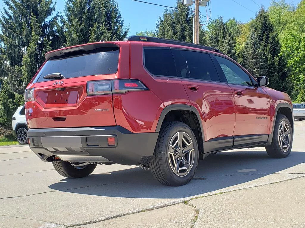 New 2026 Red Hot Pearlcoat Jeep Limited image 3