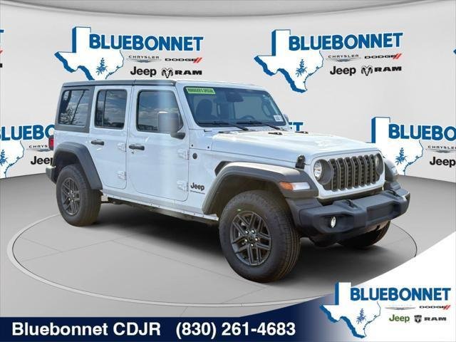 New 2026 Bright White Clear-Coat Exterior Paint Jeep Sport S image 3