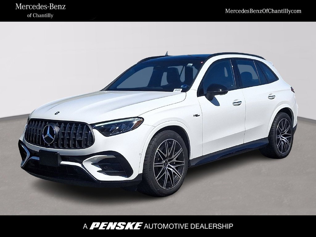 Certified Used 2026 Polar White Mercedes-Benz GLC 43 AMG® image 1