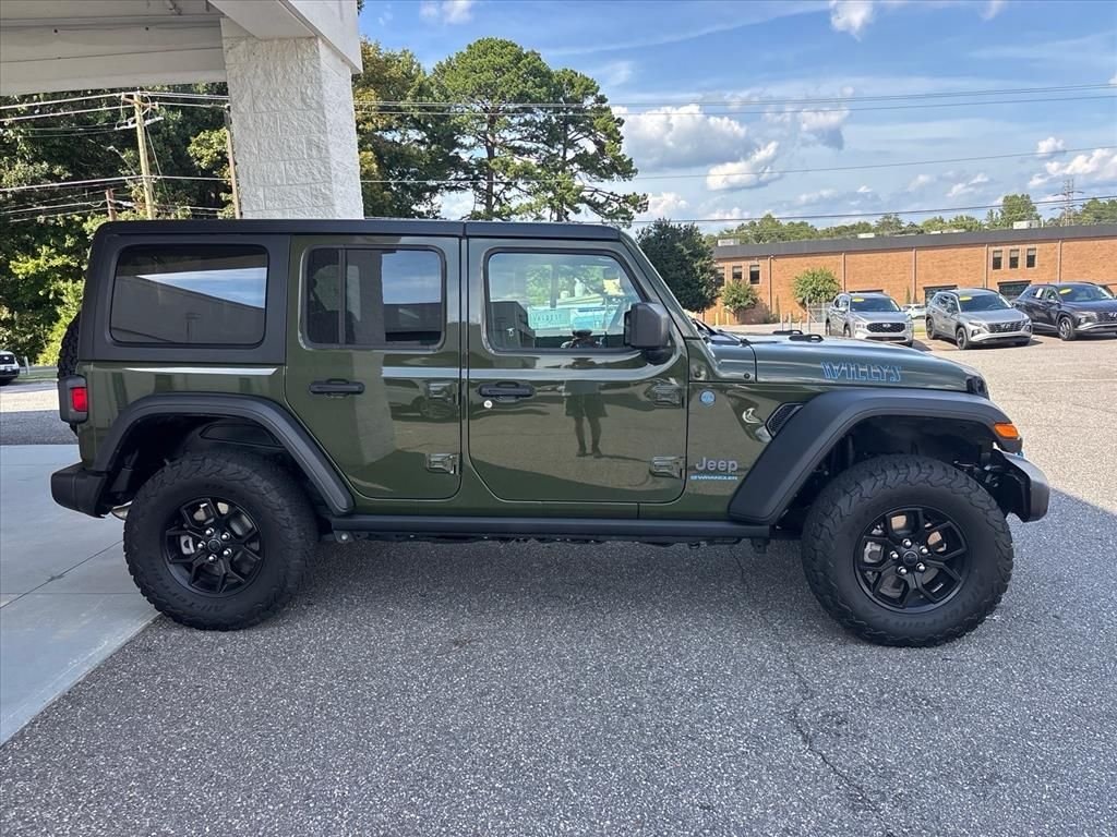 Used 2024 Green Clearcoat Jeep Willys 4xe image 21