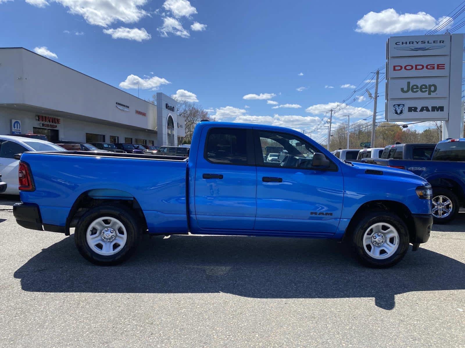 Certified Used 2025 Hydro Blue Pearlcoat Ram Tradesman image 2