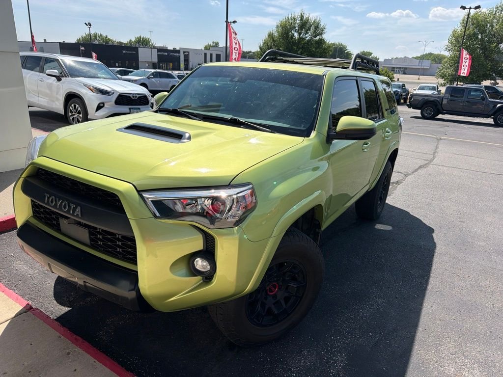 Used 2022 Green Toyota TRD Pro image 1