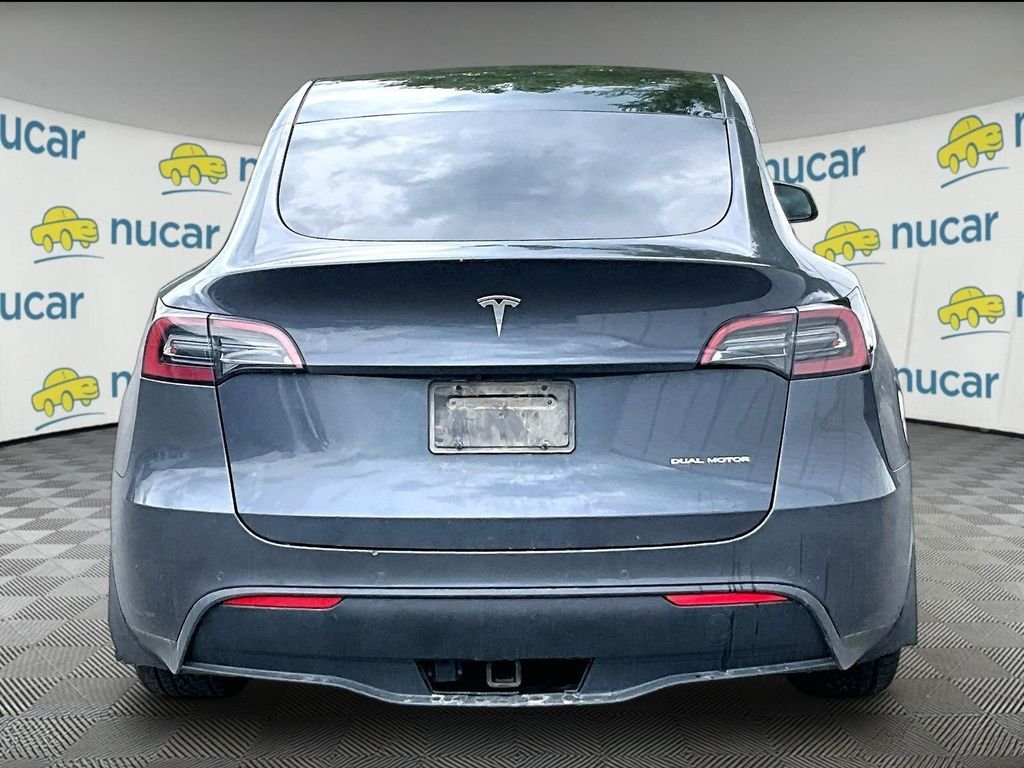 Used 2021 Midnight Silver Metallic Tesla Long Range image 5