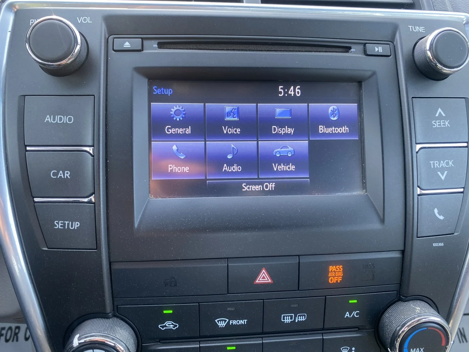 Used 2015 Blue Toyota LE image 16