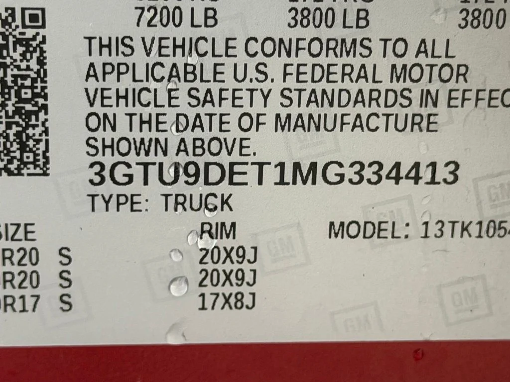 Used 2021 Red GMC SLT image 48