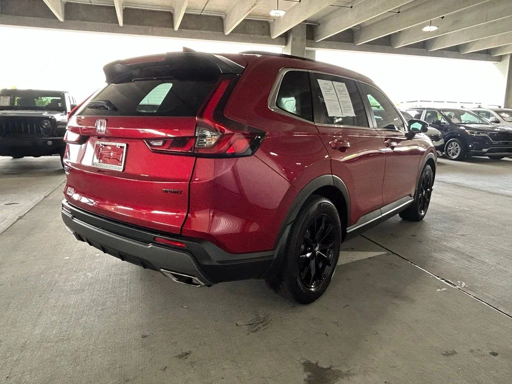 Used 2025 Radiant Red Metallic Honda Sport image 5