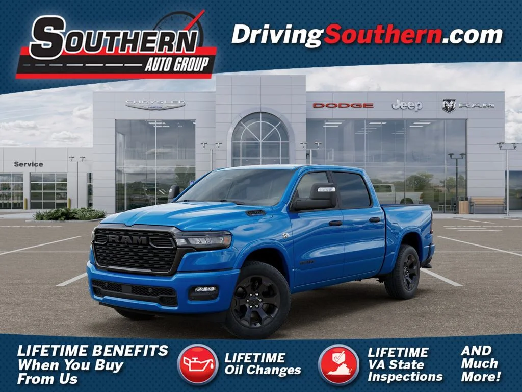 New 2026 Hydro Blue Pearlcoat RAM Big Horn/Lone Star image 1