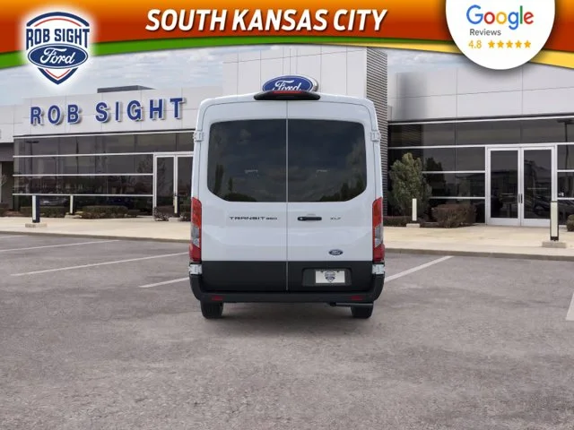 New 2026 Oxford White Ford Passenger Van XLT image 5