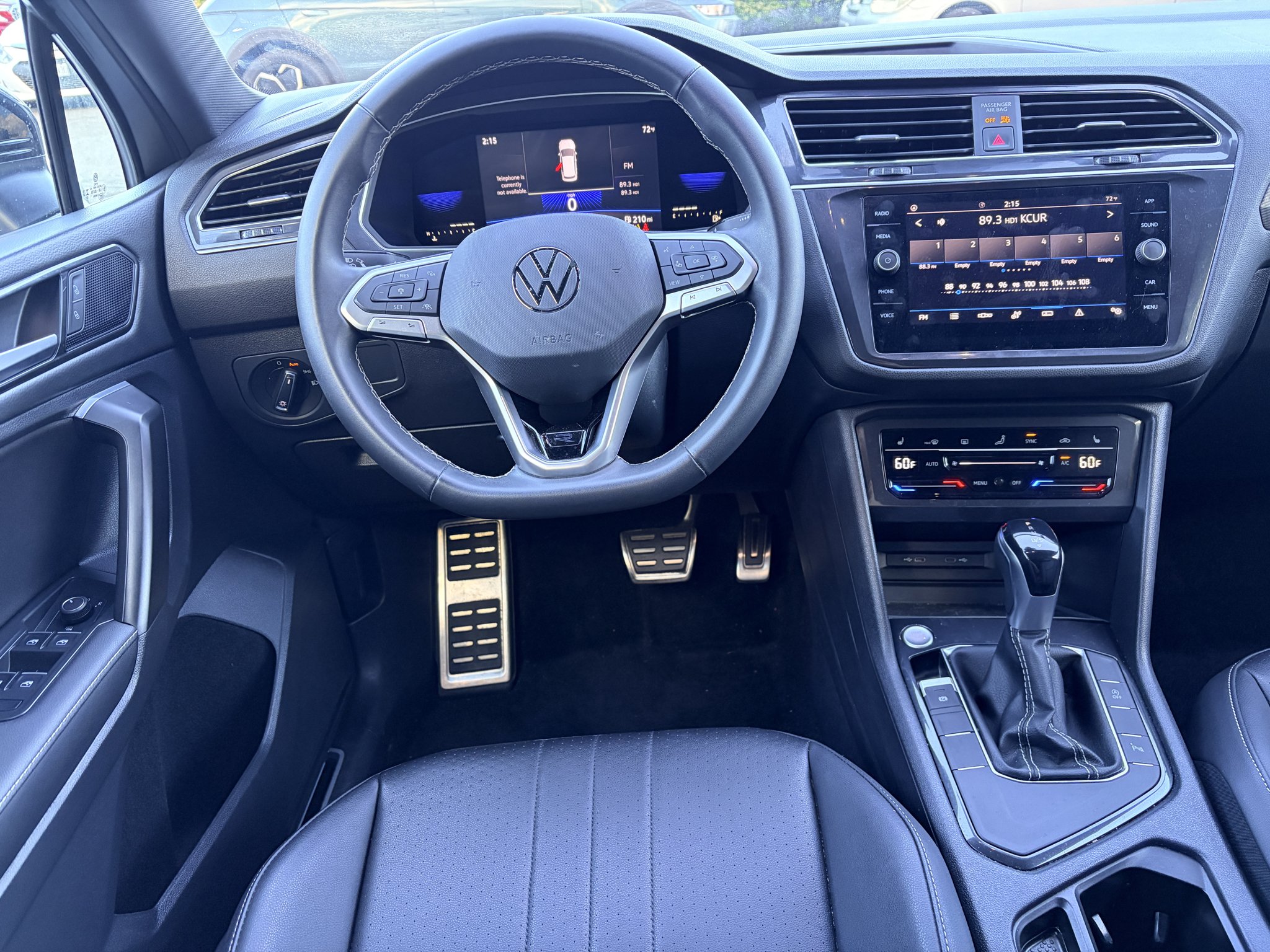 Used 2023 Pyrite Silver Metallic Volkswagen SE R-Line Black image 10