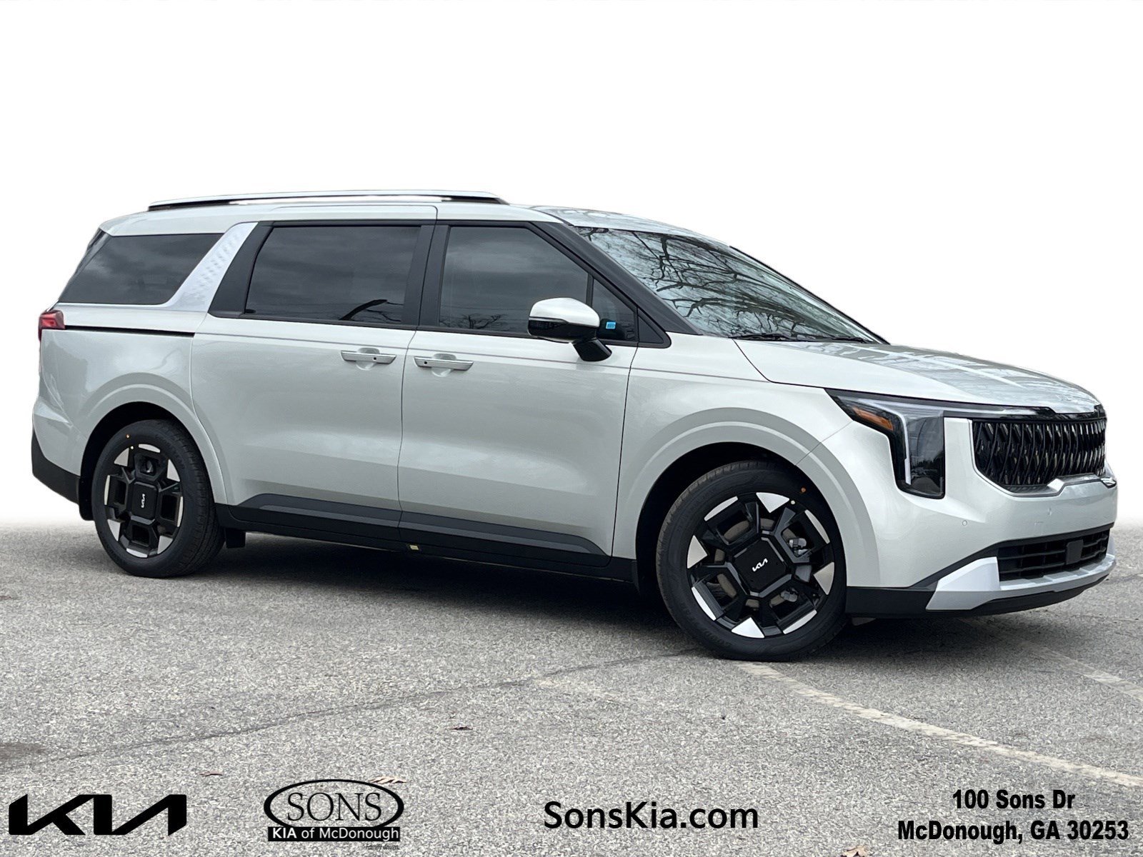 New 2026 Ivory Silver Kia EX image 1