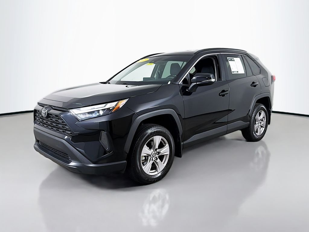 Used 2025 Midnight Black Metallic Toyota XLE image 3
