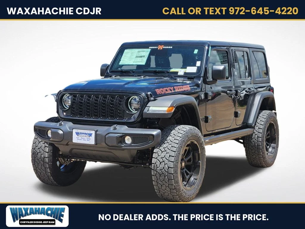 New 2026 Black Clear-Coat Exterior Paint Jeep Rocky Ridge image 2