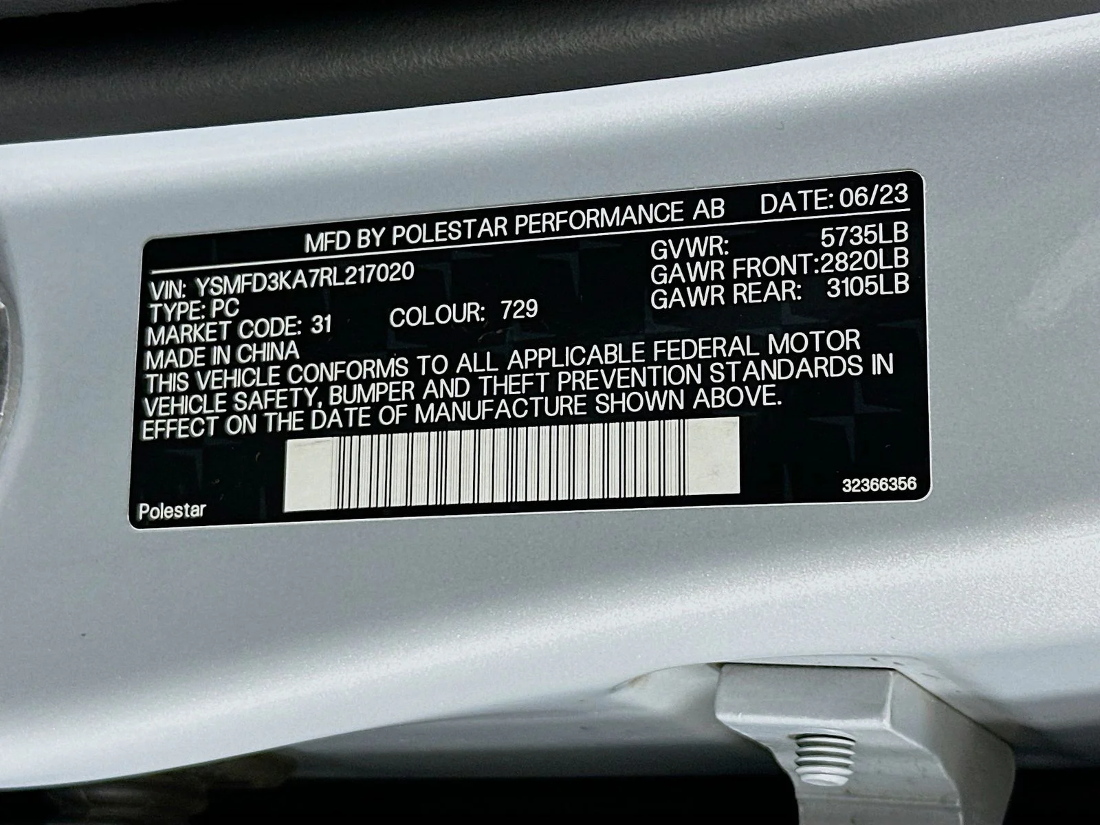 Used 2024 Magnesium Metallic Polestar Long Range Dual Motor image 32