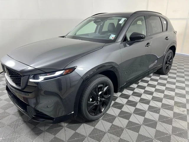 New 2026 Machine Gray Metallic Mazda 2.5 S Premium Plus AWD image 3
