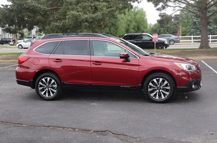 Used 2017 Red Subaru 3.6R image 2