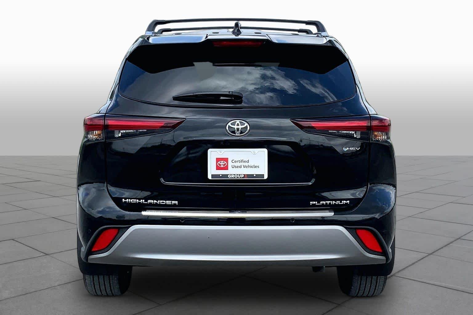 Used 2026 Midnight Black Metallic Toyota Hybrid Platinum image 5