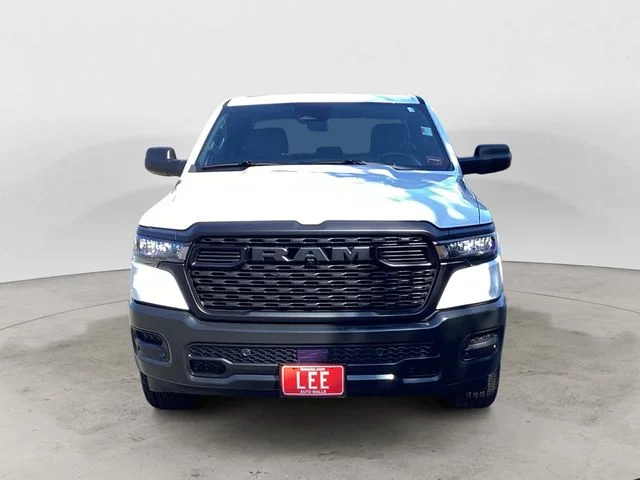 New 2026 Bright White Clearcoat Ram TRADESMAN CREW CAB 4X4 5