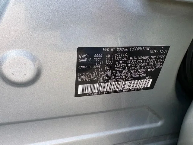 Used 2022 Silver Subaru Limited image 33