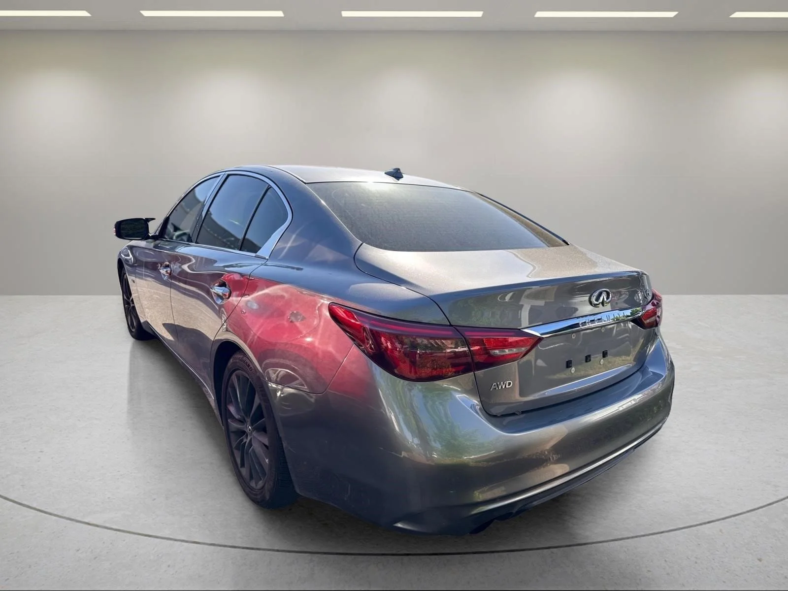 Used 2019 Graphite Shadow INFINITI 3.0t LUXE image 6