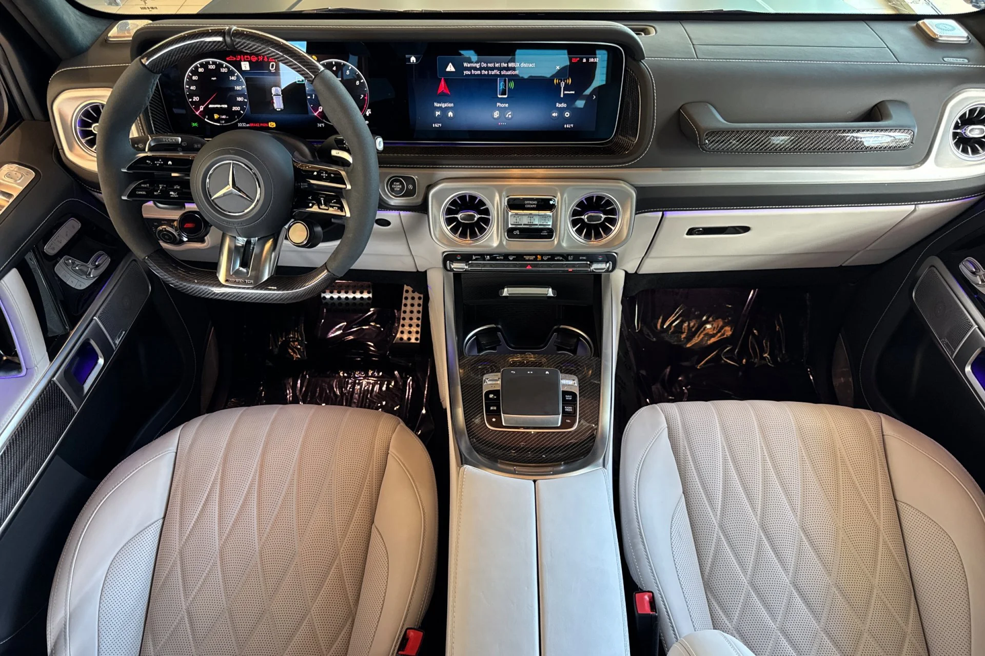 Used 2026 MANUFAKTUR Night Black magno Mercedes-Benz G63 AMG® 4MATIC image 3