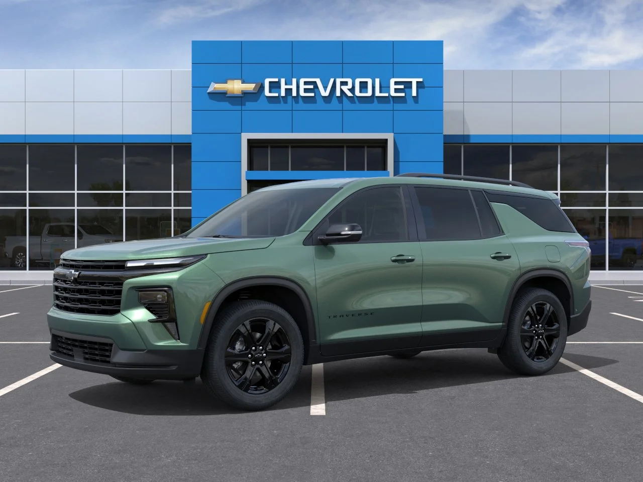 New 2027 Trillium Green Metallic Chevrolet LT image 2