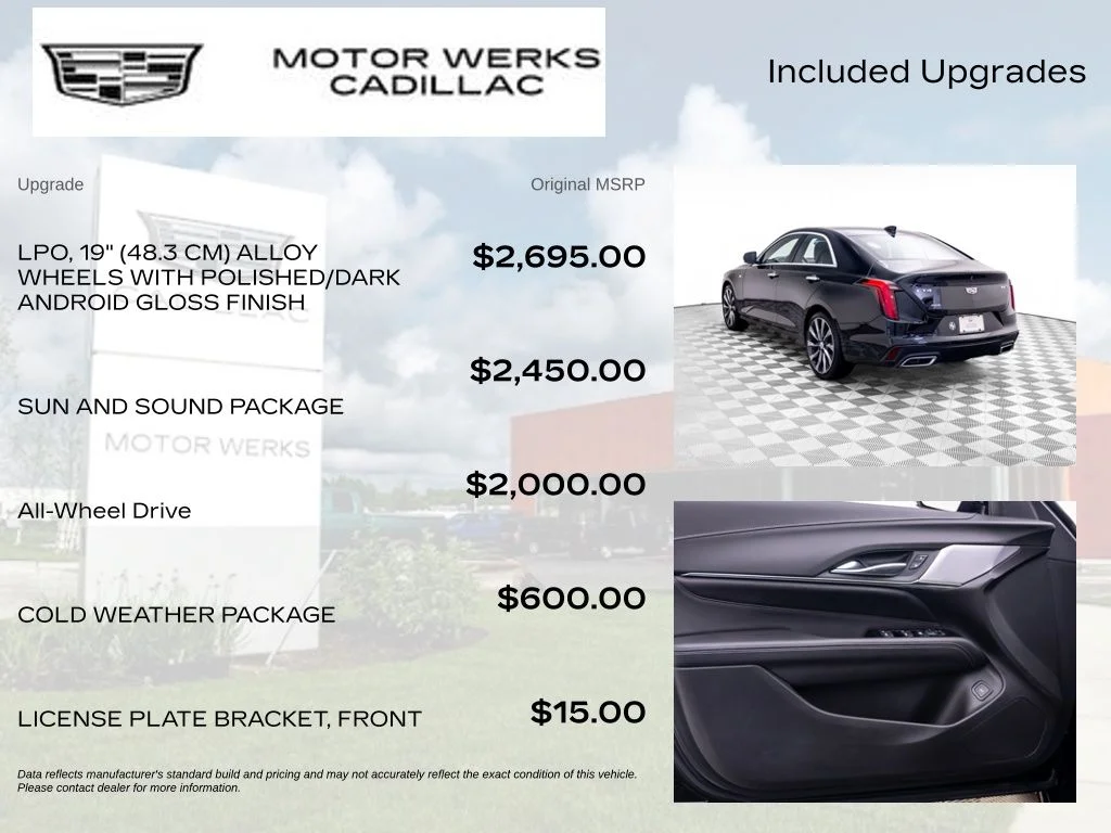 Used 2024 Black Cadillac Luxury image 4