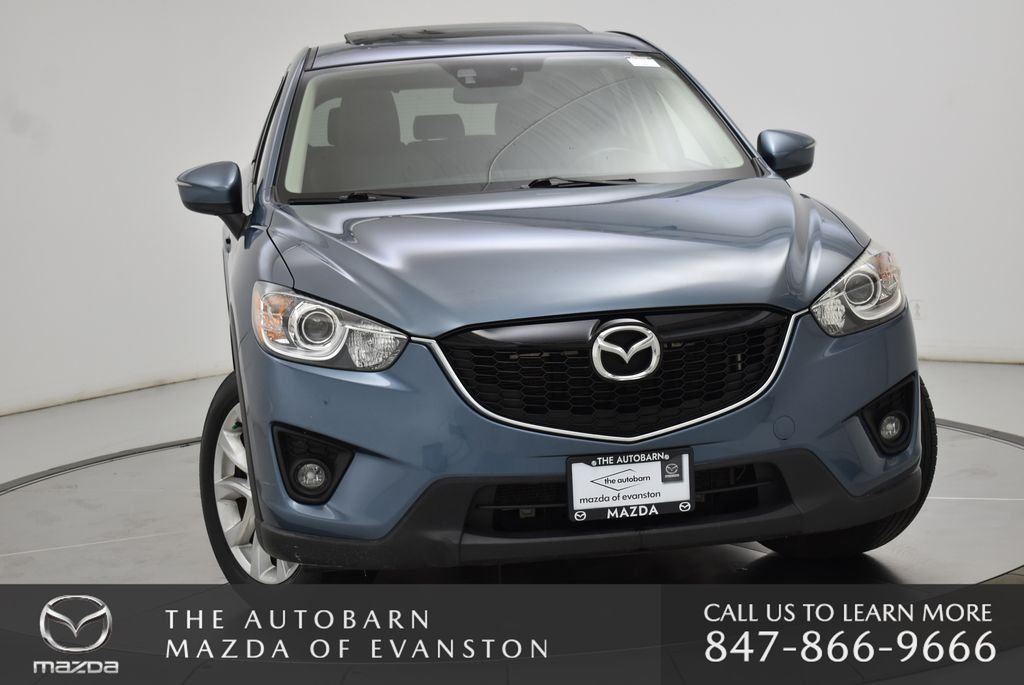 Used 2015 Blue Reflex Mica Mazda Grand Touring image 4
