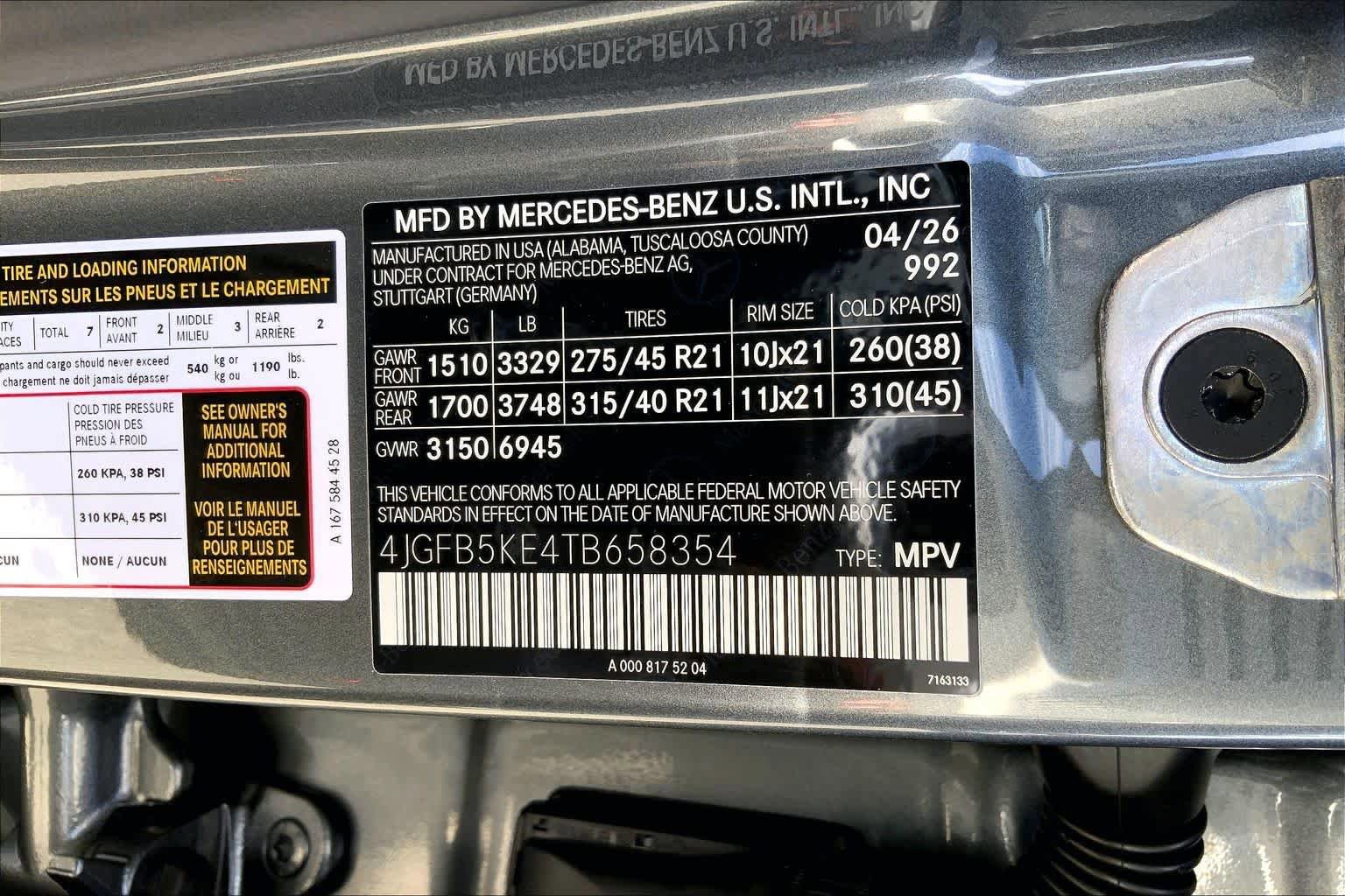 New 2026 Selenite Grey Metallic Mercedes-Benz GLE 450 image 25