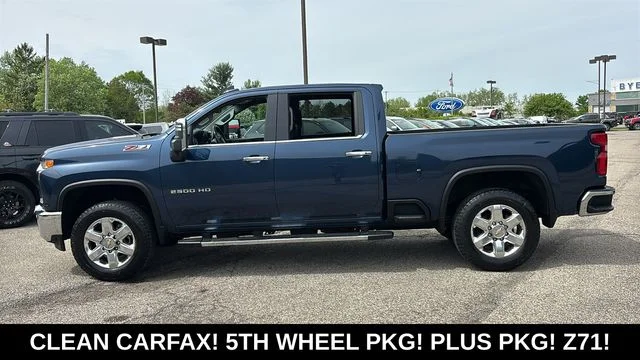 Used 2022 Blue Chevrolet LTZ image 4