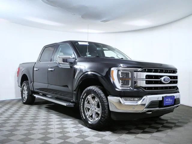Certified Used 2022 Black Ford Lariat image 1