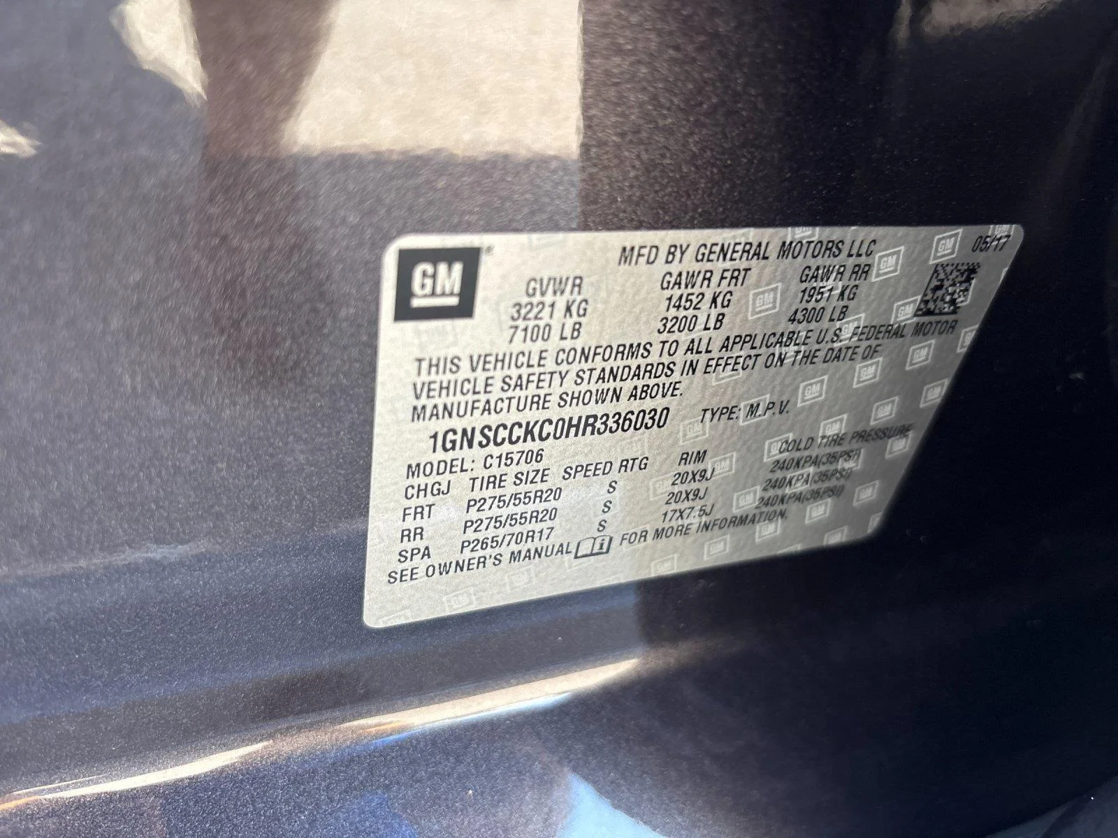 Used 2017 Tungsten Metallic Chevrolet Premier image 12