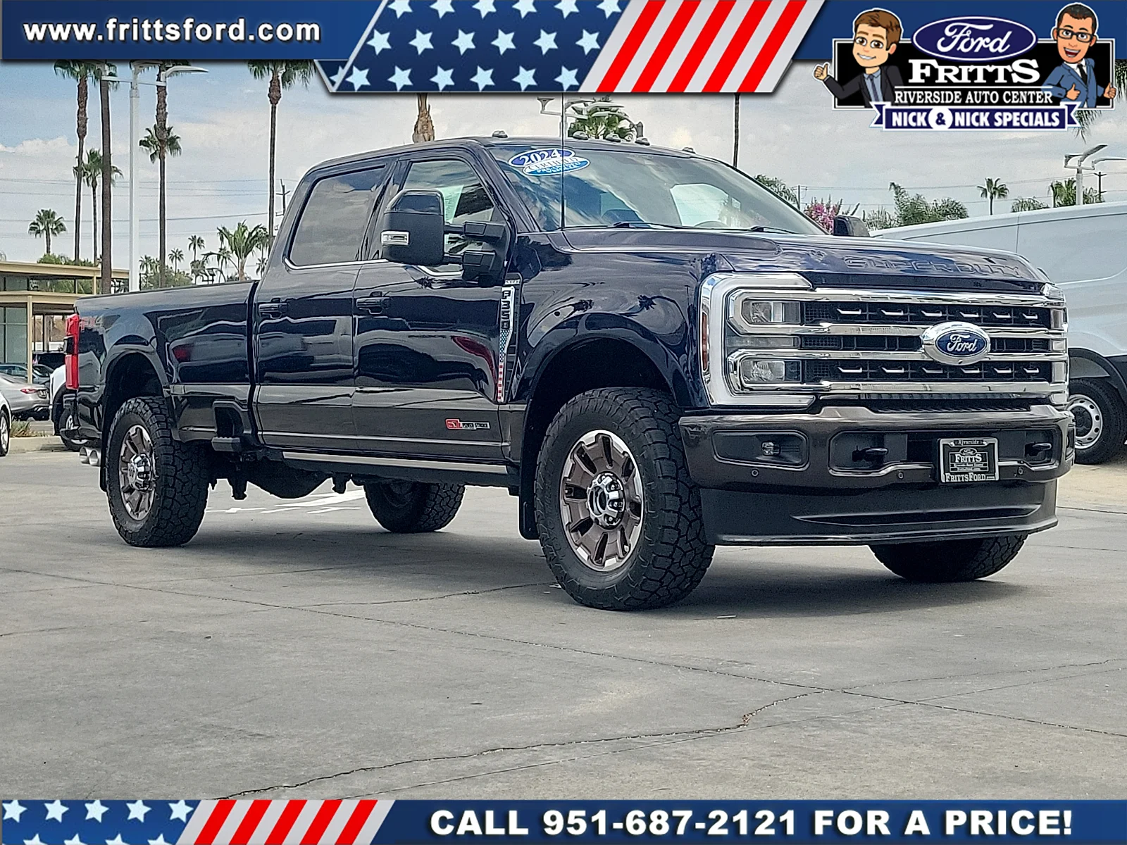 Certified Used 2024 Antimatter Blue Metallic Ford King Ranch image 28