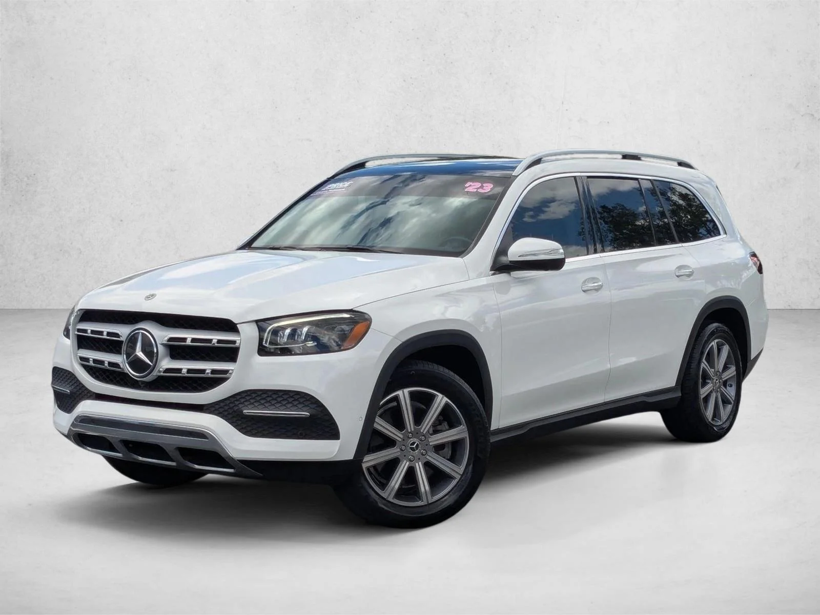 Used 2023 Polar White Mercedes-Benz GLS 450 image 1