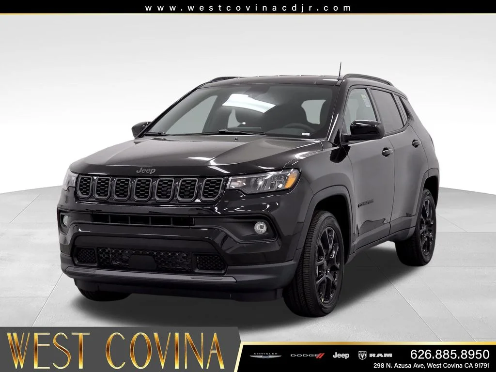 New 2026 Diamond Black Crystal Pearl-Coat Exterior Paint Jeep Latitude image 1