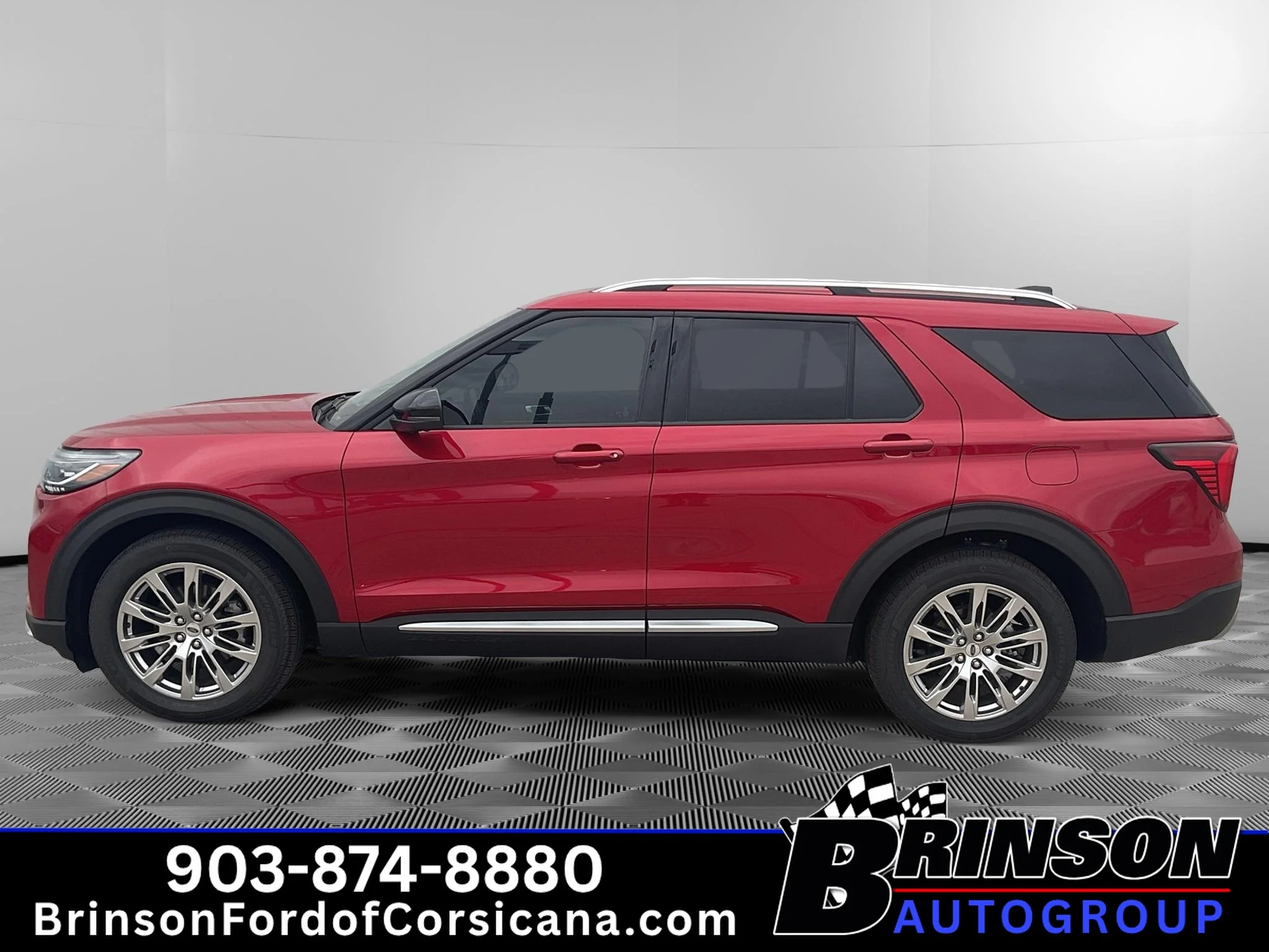 New 2026 Rapid Red Metallic Tinted Clearcoat Ford Platinum™ image 3