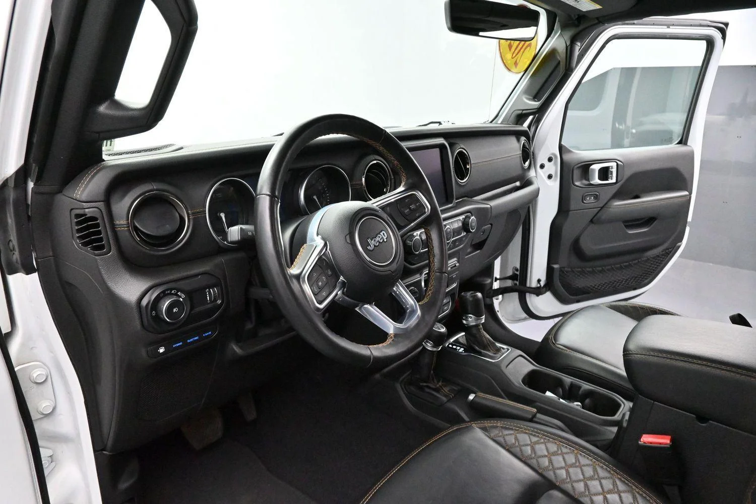 Used 2023 Bright White Clearcoat Jeep Sahara High Altitude image 15