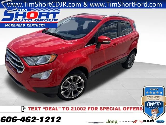 Used 2021 Red Ford Titanium image 1