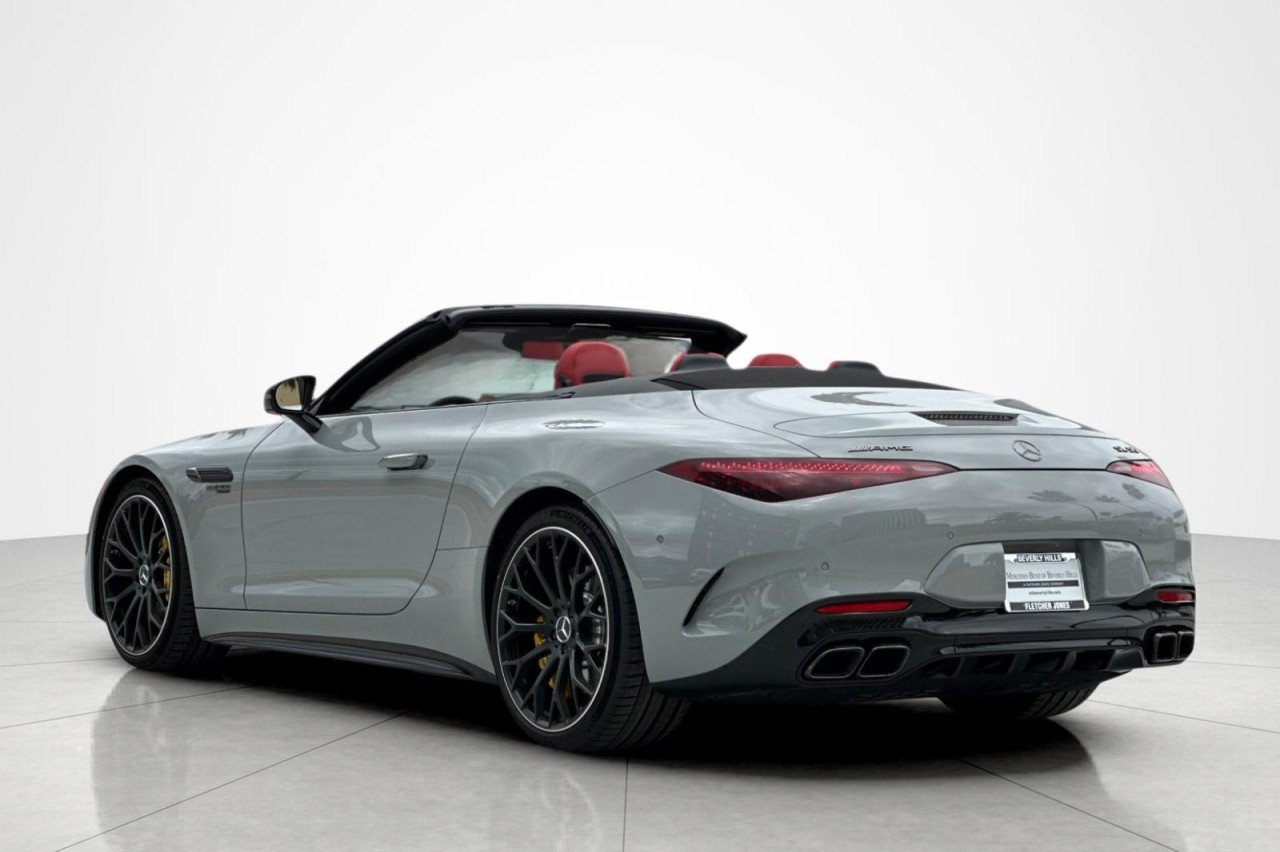 New 2026 MANUFAKTUR Alpine Grey Mercedes-Benz AMG® SL 55 Roadster image 3