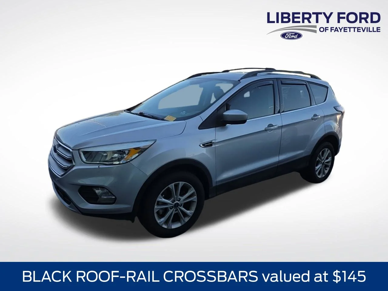 Used 2018 Ingot Silver Ford SE image 1