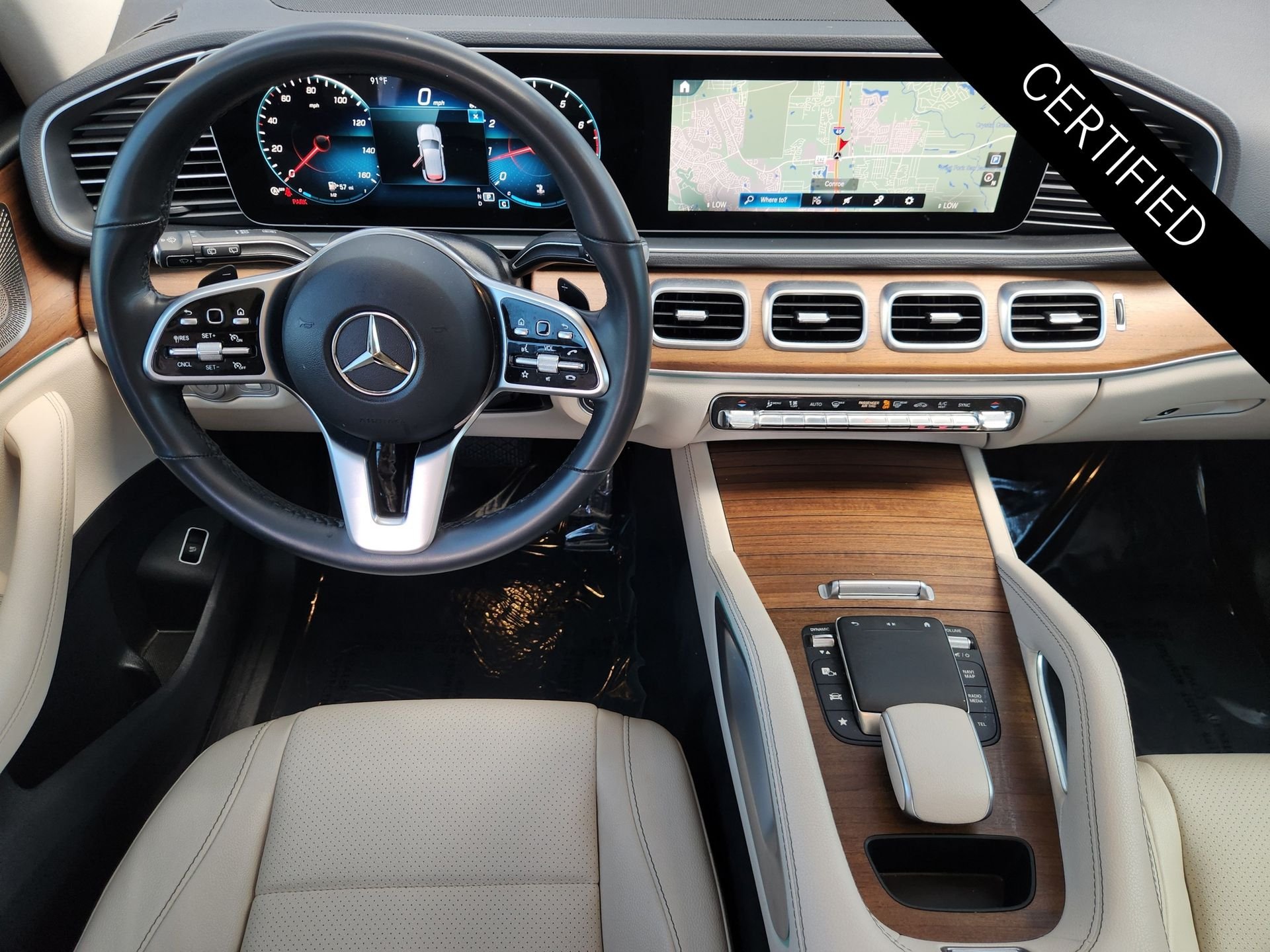 Certified Used 2023 Mojave Silver Metallic Mercedes-Benz GLE 350 image 27