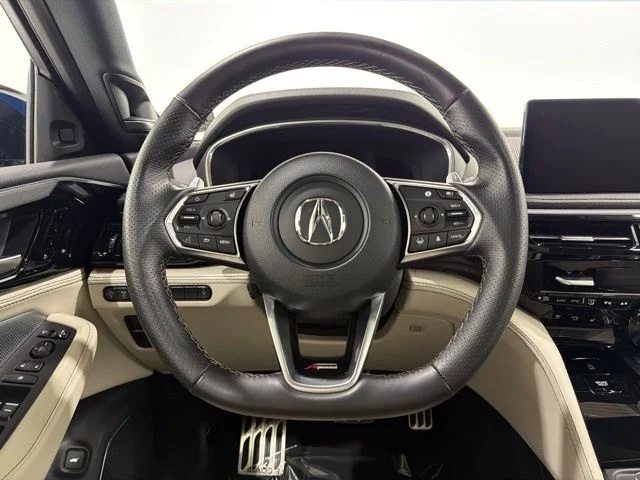 Certified Used 2026 Double Apex Blue Pearl Acura SH-AWD A-Spec with Advance Package image 34