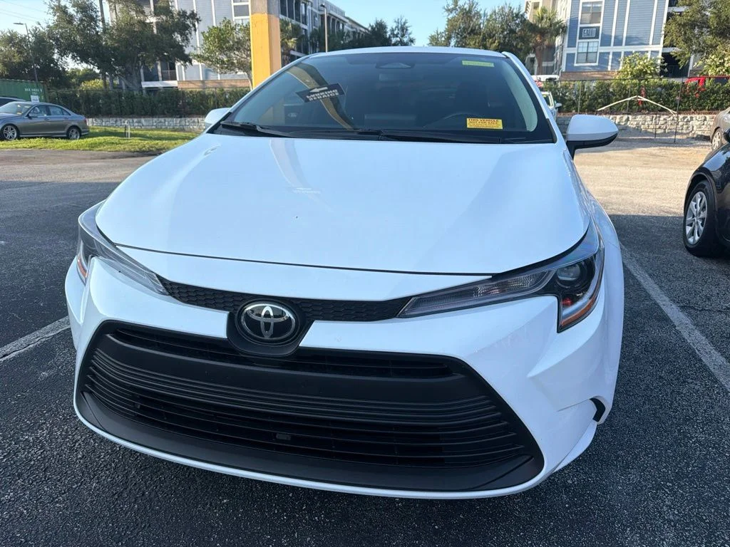 Used 2026 White Toyota LE image 2