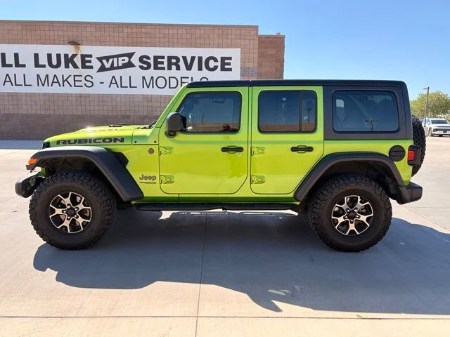 Used 2019 Green Jeep Unlimited Rubicon image 8