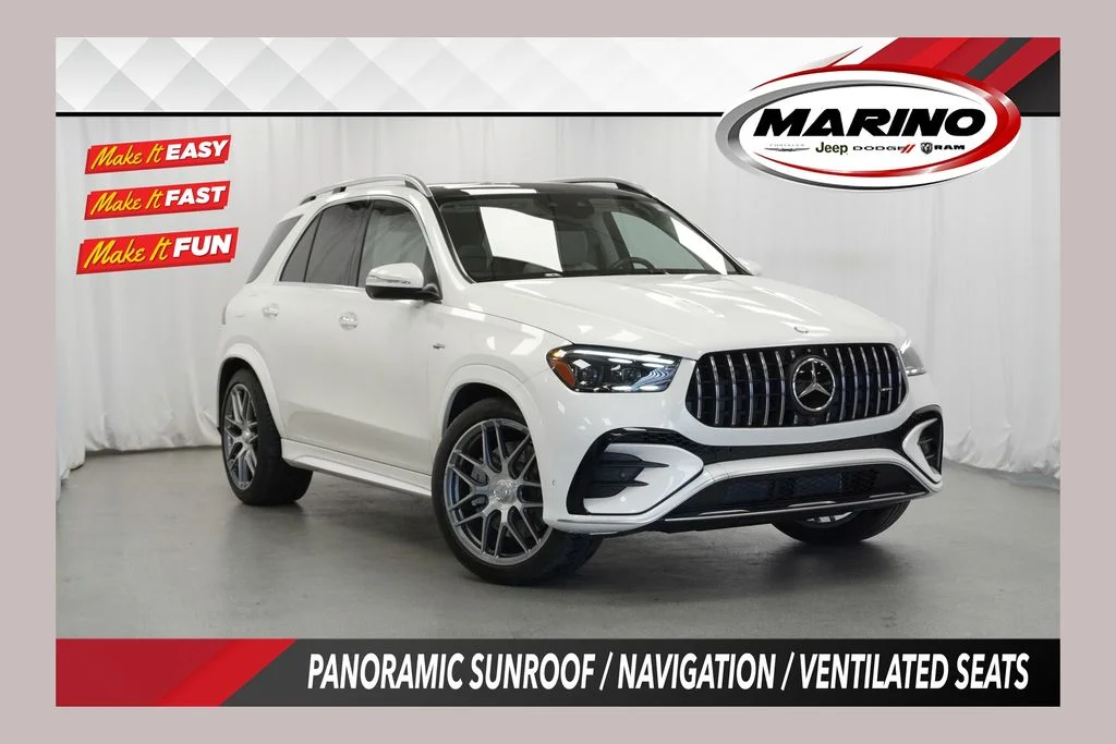 Used 2024 White Mercedes-Benz GLE 53 AMG® 4MATIC® image 1