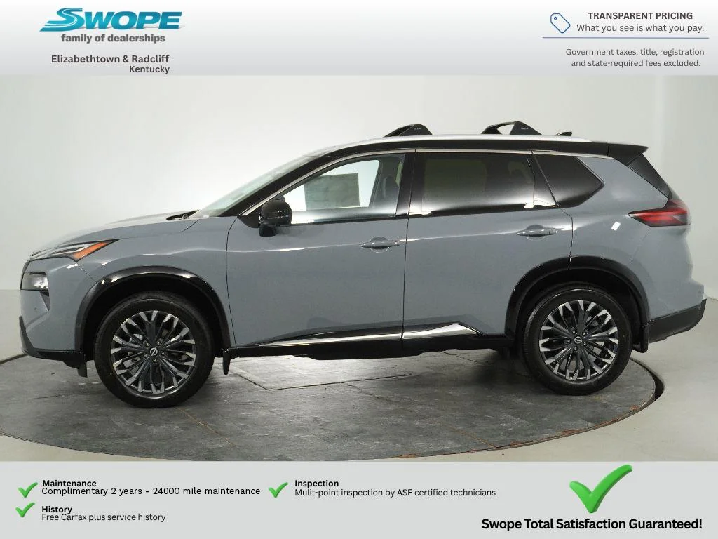 New 2026 Boulder Gray Pearl/Super Black Nissan Platinum image 7
