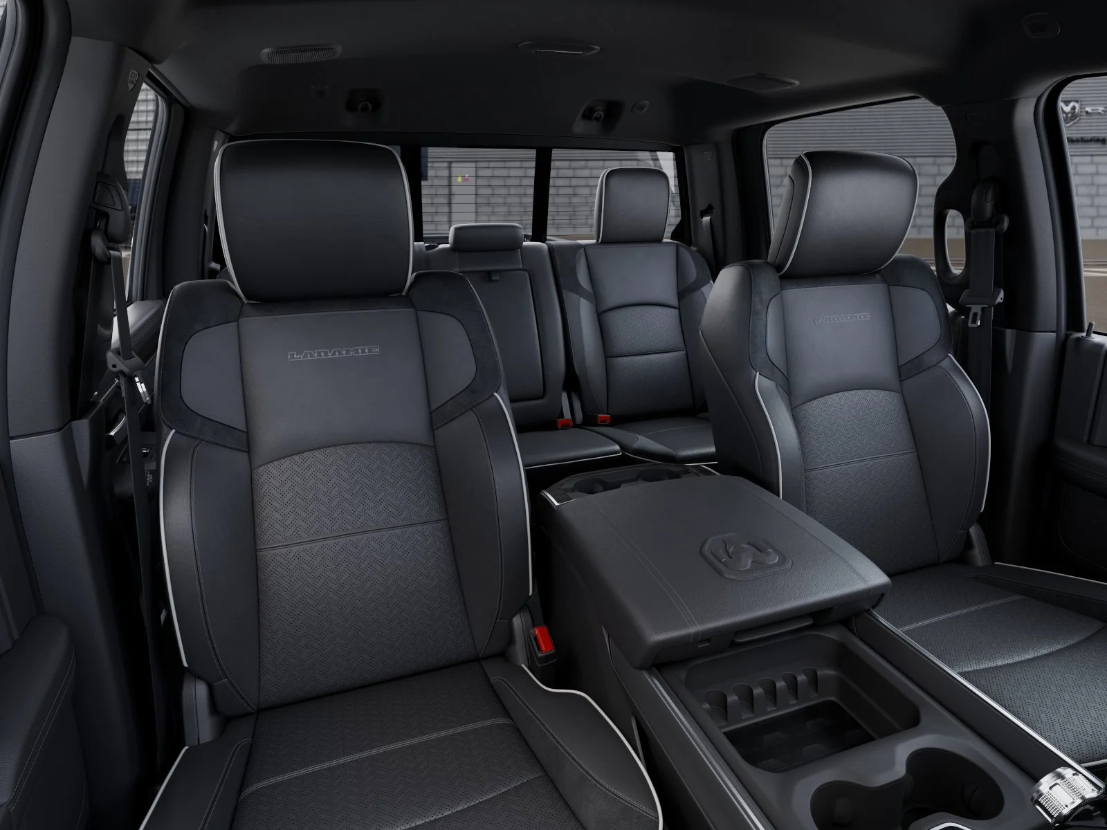 New 2026 Ceramic Gray Clear-Coat Exterior Paint RAM Laramie image 18