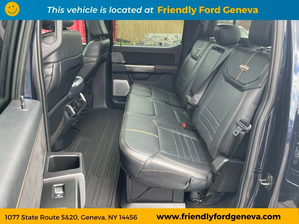 Used 2023 Blue Ford Platinum image 34